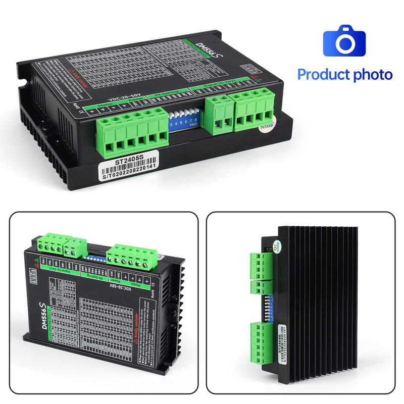 RATTMMOTOR DM556S Stepper Motor Driver MAX 6A CNC Digital Stepper