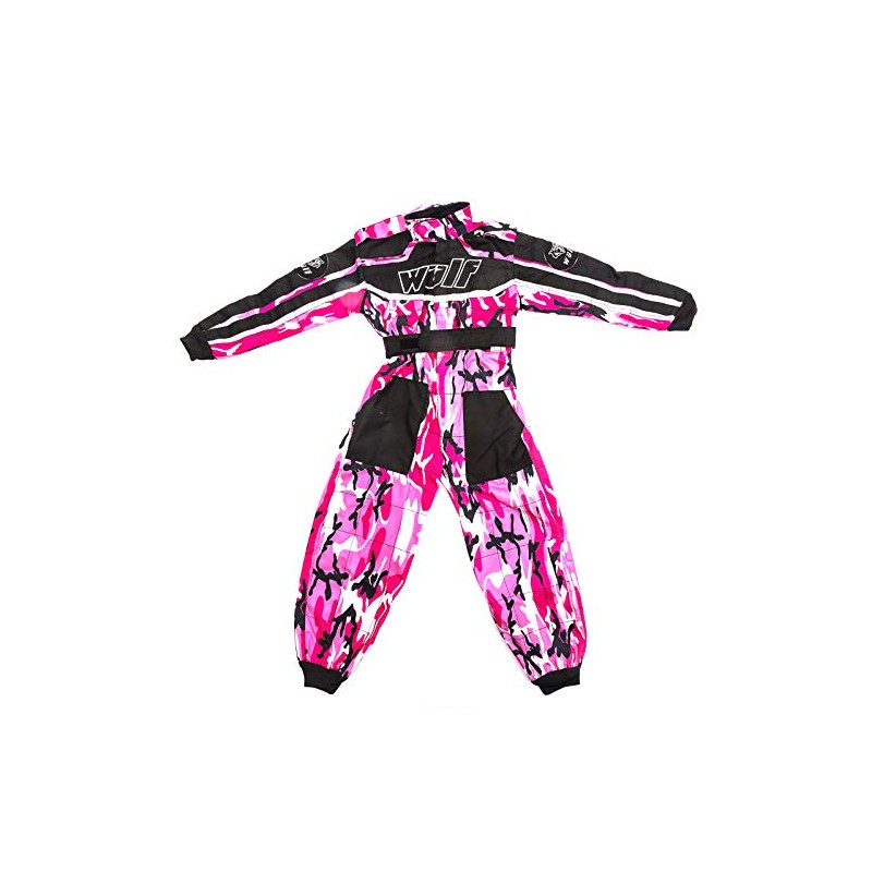 Wulfsport Wulf Cub Kids Quad Overall Racing Jump Suit Camo