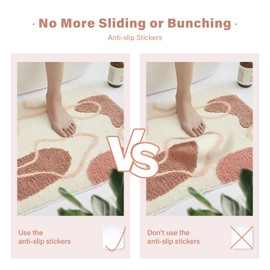 WAITER TREE Anti-Slip Stickers 8PCS Multifunctional Transparent Thin Grips for Tablecloth Table Runners Mat Carpets Sofa Covers Party and Wedding Decorations