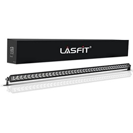 Lasfit 40 inch 120W Led Light Bar IP67 Waterproof Super Bright Spot Flood Beam Off Road Led Light for Jeep Wrangler/Cherokee/Gladiator/JL/JK/JT,Tacoma,F-150/Explorer/Ranger,Ram1500/2500/3500