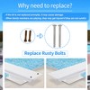 67-209-911-SS Pool Diving Board Bolts Mounting Kit - Replacement for