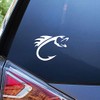 KamiDesigns Fish Hook Decal Fishing Decal Car Window Decal Sticker