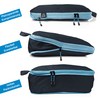 MNT10 Packing Bags with Compression S, M, L, XL, Blue,