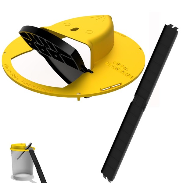 RinneTraps RinneTraps - Flip N Slide Bucket Lid Mouse Trap