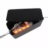 멀티탭 다용도 전선정리함 블랙 중형 Multi-Purpose Cord Organizer Black Medium