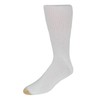 Gold Toe Men's Fluffies Socks (Pack of 3), White