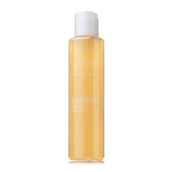 RD Alchemy - 100% Natural & Organic Soothing Toner - Soothing and Calming for Dry, Irritated or Sensitive Skin. Perfect for Home or Professional use to Reduce Redness and Pore Size.