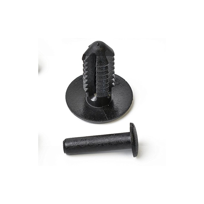Wheel Housing Cover Clips Fastening Clips Spreader Rivets in Black
