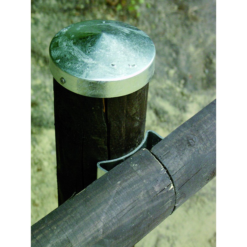 Gah-Alberts 205928 Post Cap for Wooden Posts Hot-Dip Galvanised ø