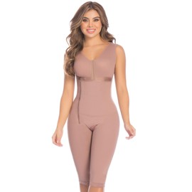 DPrada 11010 Fajas Reductoras y Moldeadoras Levanta Gluteos Control Busto Abdomen Colombianas Uso Diario Postquirurgicas Posparto para Mujer Cocoa XL