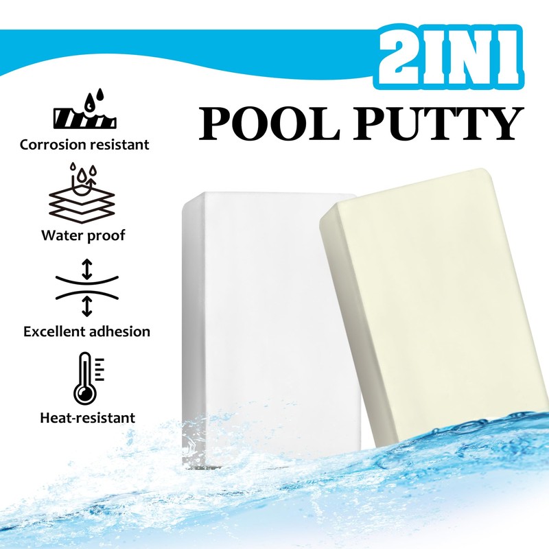 Pool Putty - 2 Part Epoxy Pool Putty for Leaks
