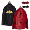 Boy's Reversible Spider & Bat Cape