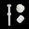 sourcing map 20 Pairs Nylon Screw Nut Assortment M6 x