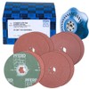PFERD COMBICLICK 42098001 Fibre Disc Set, 9 Pieces / Corundum
