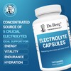 Dr. Berg Electrolyte Capsules - Electrolyte Supplements for Supporting Energy,