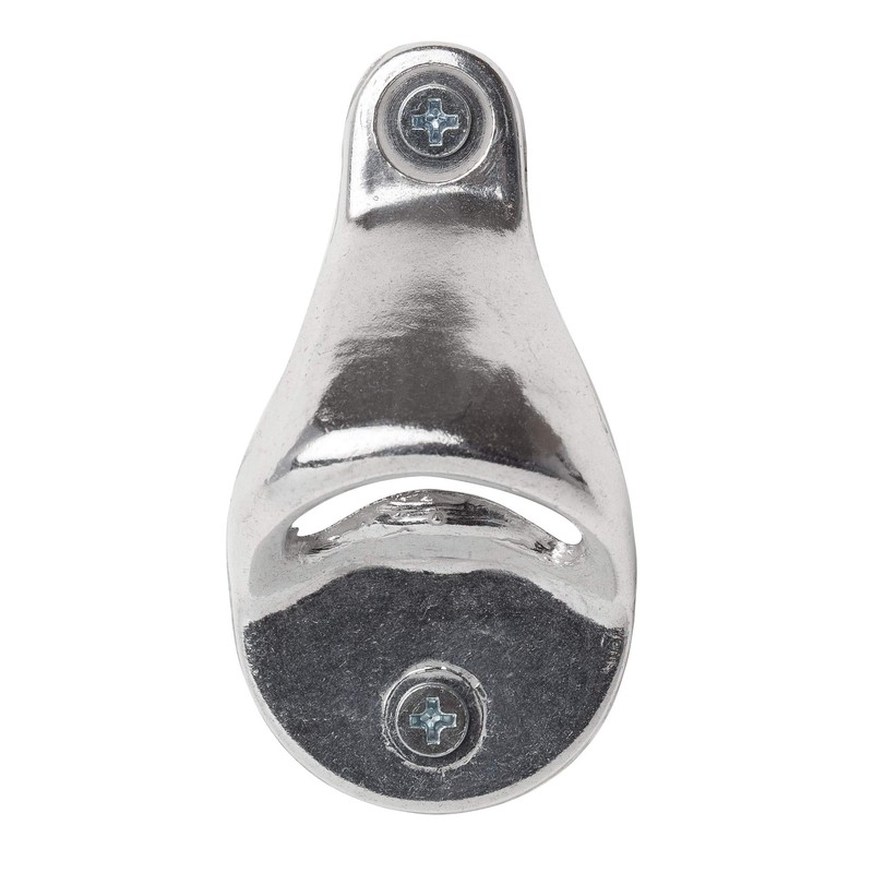 HIC Harold Import Co. Wall-Mounted Bottle Opener, 3-Inches x 1.5-Inches,