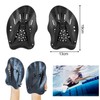 Pamtns 1 Pair Hand Paddles Swimming Unisex Adult Swimming Training