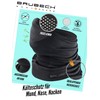 BRUBECK X-Pro KM10430 Half Balaclava for Men and Women, Temperature-Regulating,