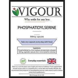 Phosphatidylserine - 90 High Strength 300mg Capsules