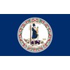 5x8 FT VA Virginia Flag WindStrong® Commercial 2 Ply Poly