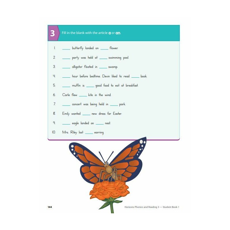 Horizons 3rd Grade Phonics & Reading Set Third English Homeschool