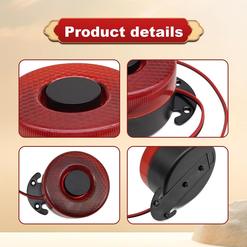 Car Back-up Alarm, 12V/24V 105dB Reverse Beeper Backup Alarm Vehicle