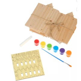 Made by Me Paint Your Own Birdhouse Kit, Boys and Girls, Child, Ages 6+ Craft