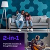 Ekkogo Ekkogo Acoustic Panels 12-Pack Soundproof Wall Panels 12"X10.4"X0.4" Sound Panels High Density Sound Dampening Panels - [Ocean Turquoise Hexagon]