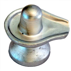 PANDIT NM SHRIMALI Energised Parad/para Shivling Idol/Statue Mercury Lord Shiva Lingam, 95-100gm