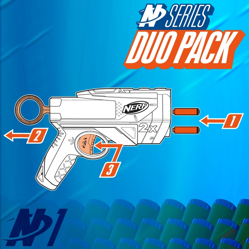 NERF N SERIES DUO PACK