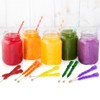 Extra Large Rock Candy Sticks: 18 Green Rock Candy Sticks