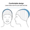Swim Bathing Cap Silicone Waterproof Swimming Head Cover Professional with
