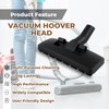 SparesGo Vacuum Brush Head 32mm, Dual Pedal Floor & Carpet