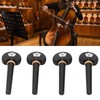 4Pcs Cello Pegs String Tuning Hand Carved Ebony Wood Musical