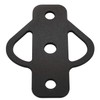 3-Way Trailer Hitch Adapter Steel Hitch Mount with Bolt for