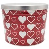 C.R. Frank Popcorn - Gourmet Popcorn Tin, 2 Gallon, Heart