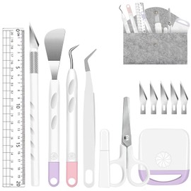 Vinyl Weeding Tools Stainless Steel Plotter Accessories HTV + 1 Piece Storage Bag, DIY Craft Tool Set