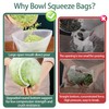 6 PCS Cheese Cloth Bowl-Shaped Nylon Bags - Reusable Straining