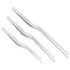 Mikinona 3pcs Stainless Steel Fish Bone Tweezers Kitchen Tweezers for
