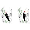 Woodpecker Wood Wind Spinner - Made in USA