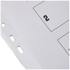 Q-Connect 5-Part Index Multi-punched Reinforced Board Multi-Colour Blank Tabs A4