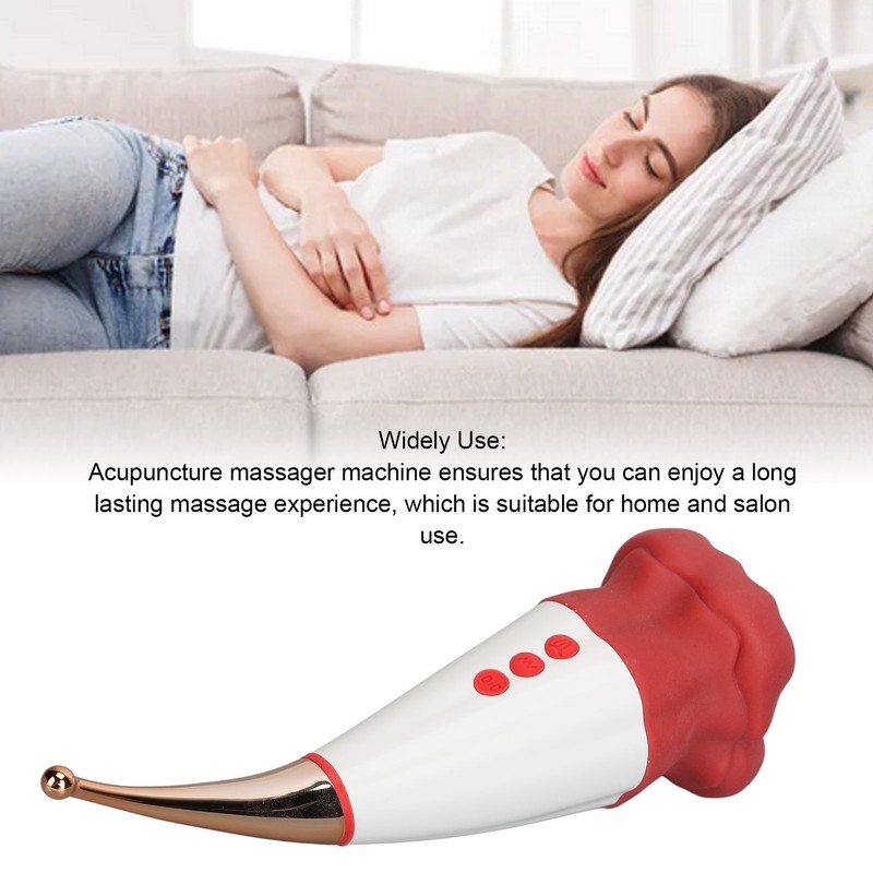 Electronic Acupuncture Pen Handheld Trigger Point Deep Tissue Maasage Machine