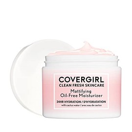 Clean Fresh Skincare Mattifying Oil-Free Moisturizer by CoverGirl for Women - 2 oz Cream