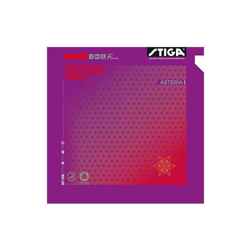 Stiga (sutexiga) Table Tennis Rubber Backing Soft Rubber asuteria Small