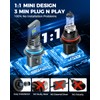 Marsauto 9007 Bulbs for Fog, 28000LM Super Bright with 20000RPM