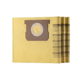 3 Pack 91964 Type D Vacuum Filter Bags, Dust Collection Bag for Shop-Vac 4 Gallon Wet/Dry Vacs, Type D 4 gallon vacuum bag, Part # 9196400 9196433