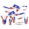 2019-2022 FX Merica USA Senge Graphics Complete Kit Compatible with
