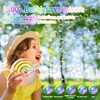 Panacare Portable Rainbow Bubble Machine, Automatic Bubble Machine for Children,