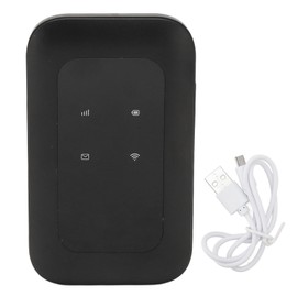 JIO AS 4G LTE Mobile Wifi Hotspot with SIM Card Slot 150Mbps Support 10 Users Battery Powered Portable Router for Travel