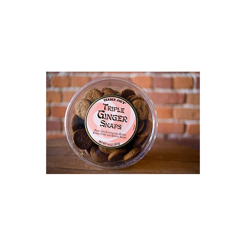 Trader Joe's Triple Ginger Snaps - 3 Pack (14 oz